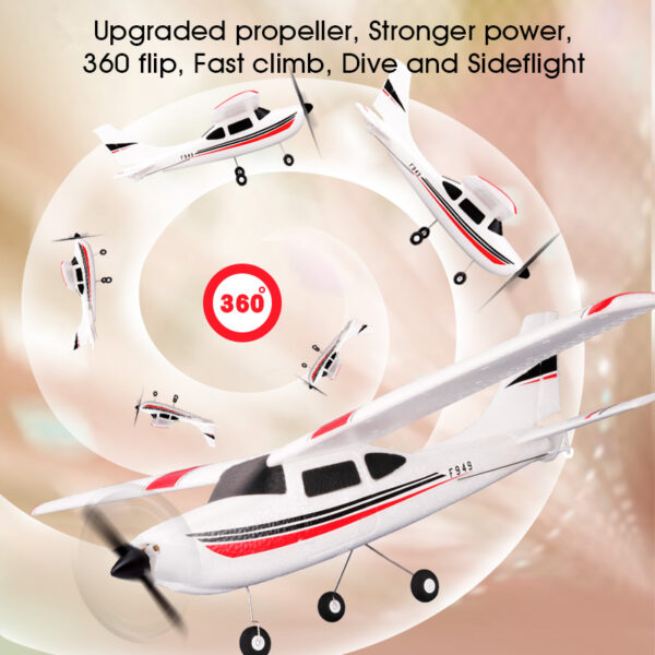 2.4G Foam Remote Control Model Toy Airplane - Image 4