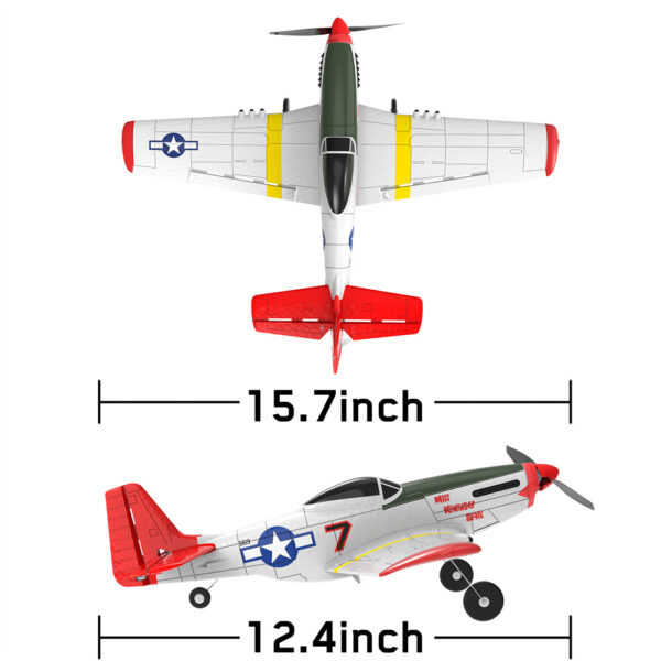 Four-channel remote control airplane - Image 4