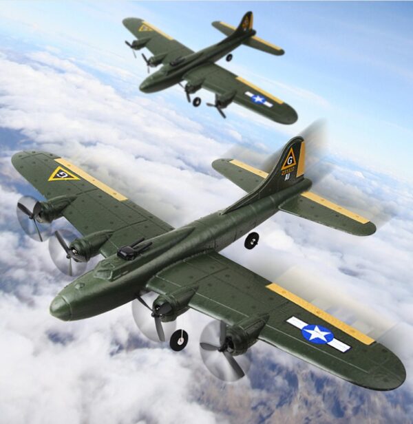 Remote Control Airplane Glider Airplane Model Fixed Wing Outdoor - Image 2